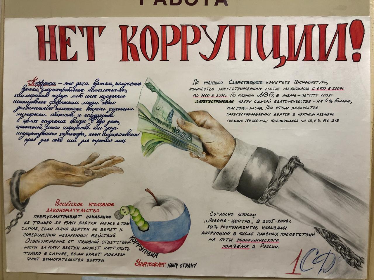 Коррупция стенгазета